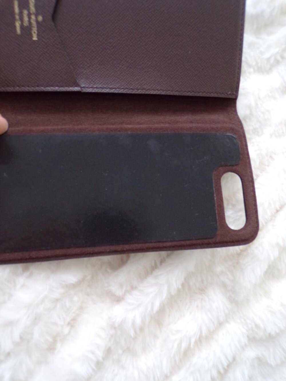 Louis Vuitton LV monogram i phone case billfold wallet - Picture 8 of 12